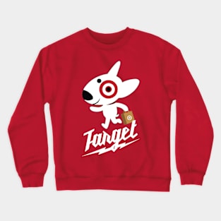 Cute Bullseye Dog Team Member Crewneck Sweatshirt